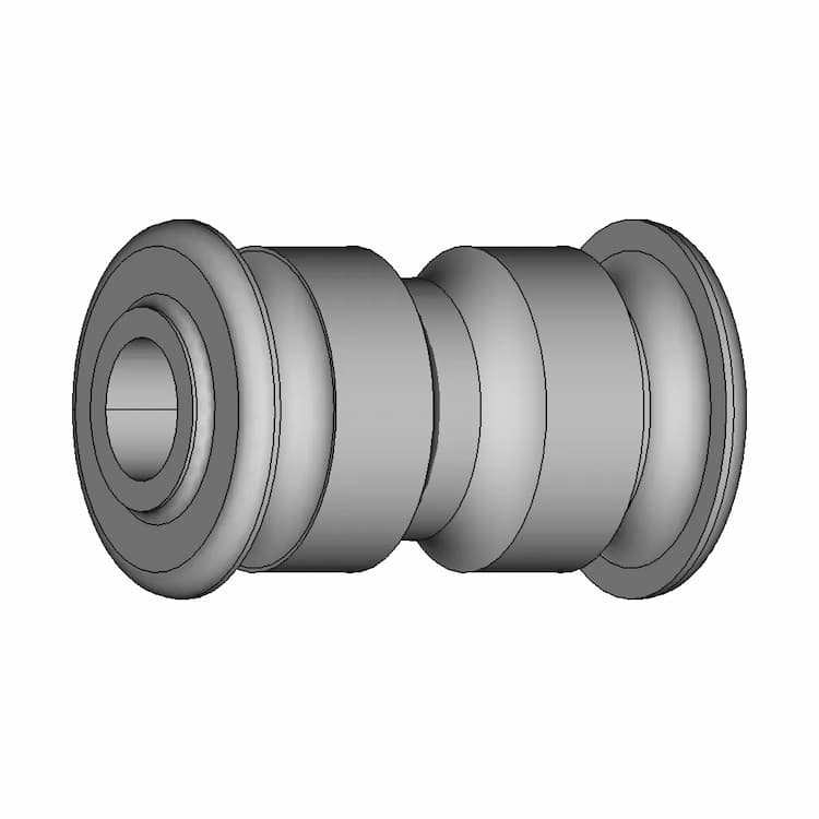 Rubber Bonded Bush | 3D Engineering Design File