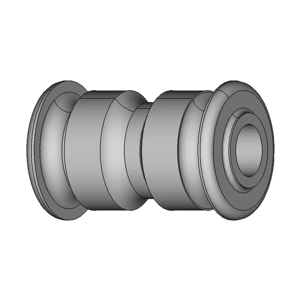 Rubber Bonded Bush | 3D Engineering Design File_60_30_degree_snapshot
