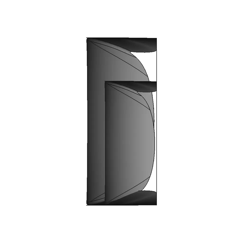 Car Front Face - Downloadable CAD Representation_0_90_degree_snapshot
