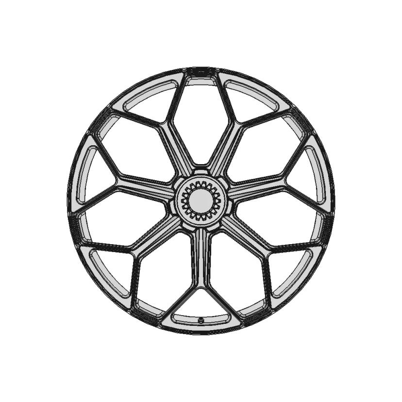 Wheel Rim – Lamborghini Aventador Svj | High-Quality CAD Model