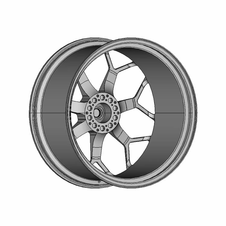 Wheel Rim – Lamborghini Aventador Svj | High-Quality CAD Model