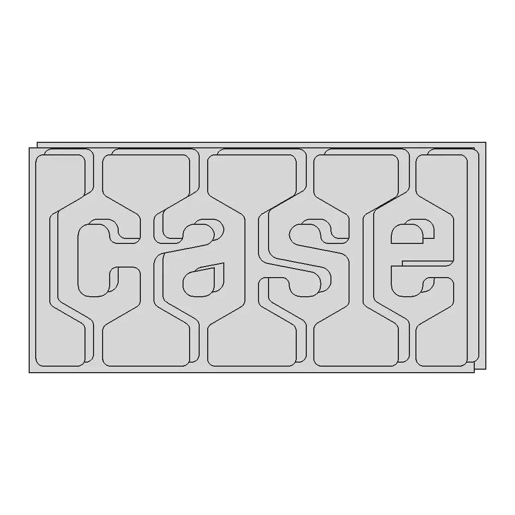 Case Skid Loader Emblem | 3D Engineering Design File_0_0_degree_snapshot