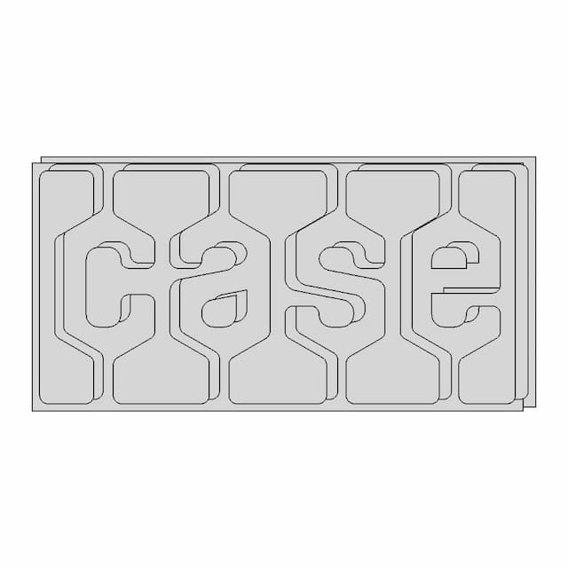 Case Skid Loader Emblem | 3D Engineering Design File