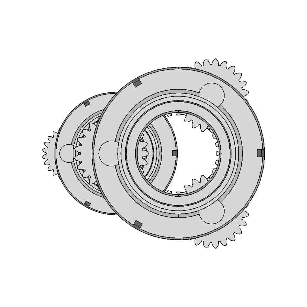 Carrier Unit Epicyclic - Standard Mechanical Component_270_0_degree_snapshot