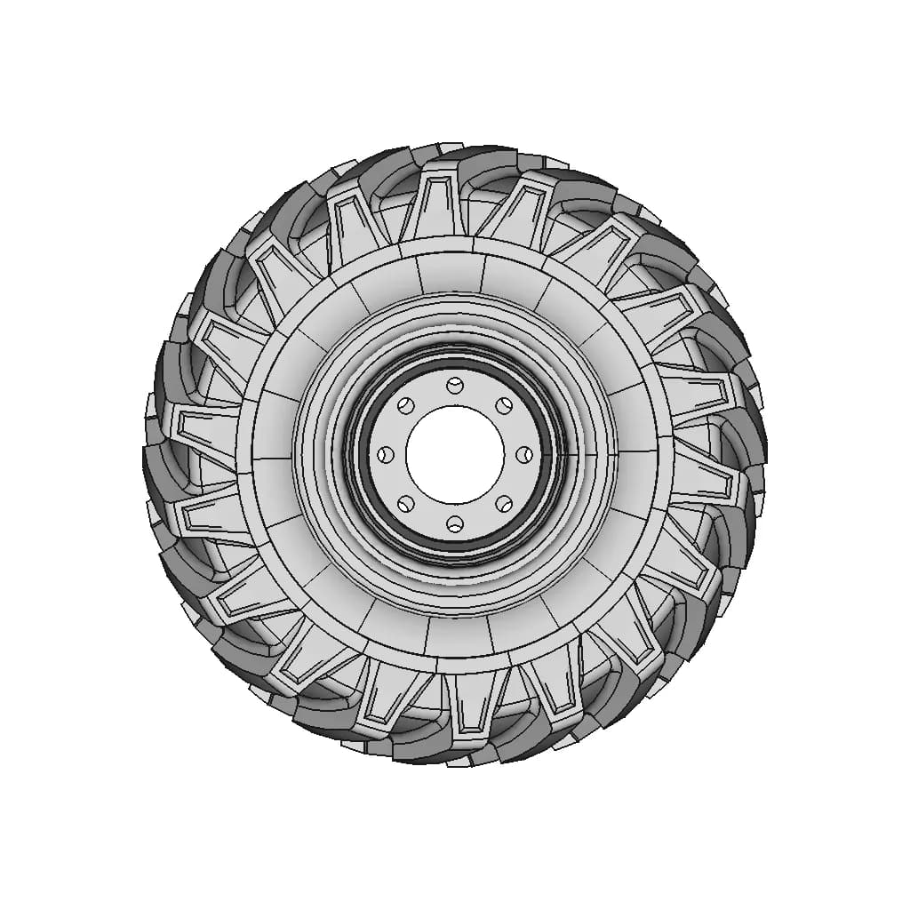 Rueda Retroexcavadora | 3D Engineering Design File_0_270_degree_snapshot