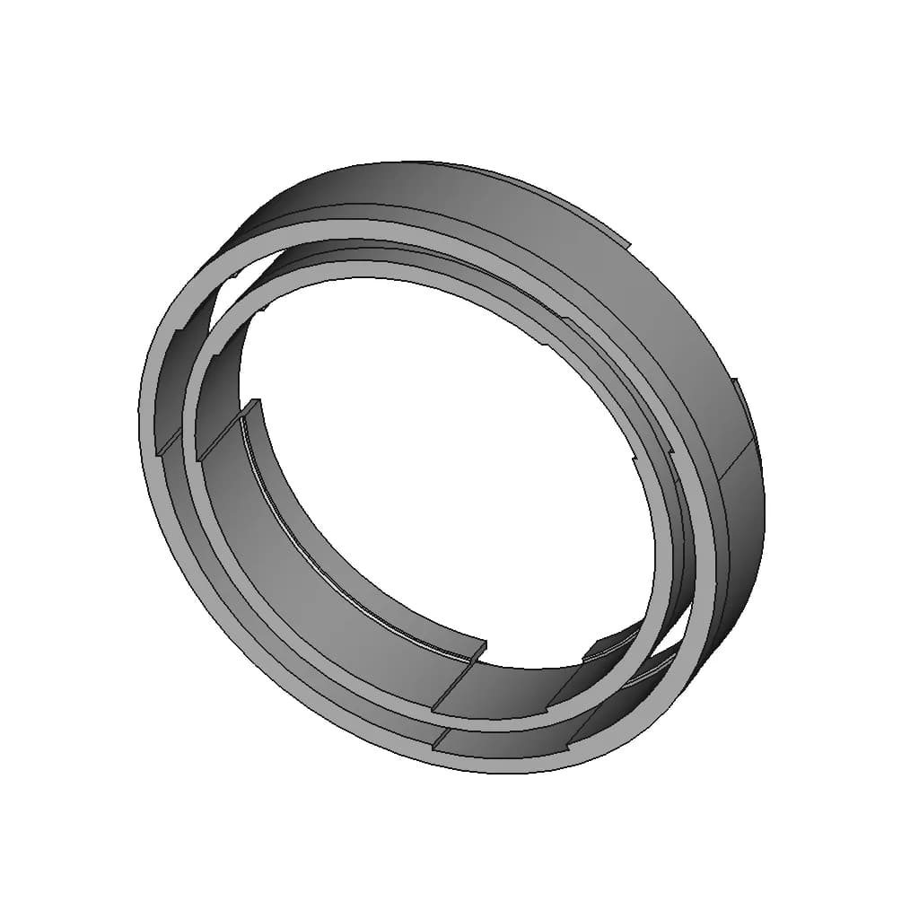 Carburetor Air Cleaner Spacer - Standard Mechanical Component_60_30_degree_snapshot