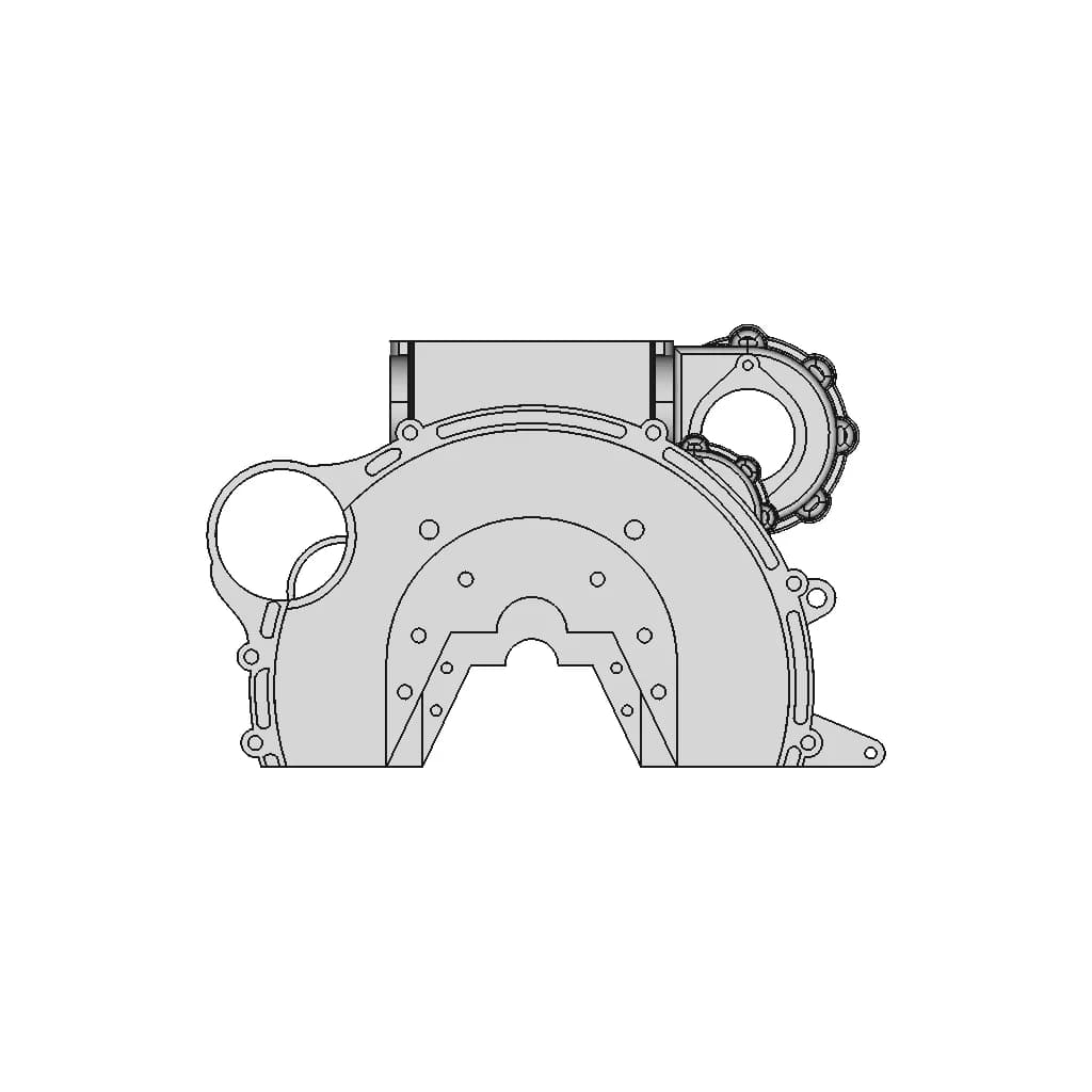 In-Line 4 Engine | 3D Engineering Design File_0_90_degree_snapshot