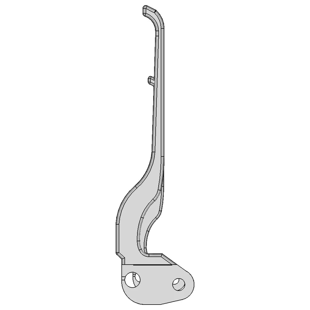 Clutch Handle | High-Quality CAD Model_270_0_degree_snapshot