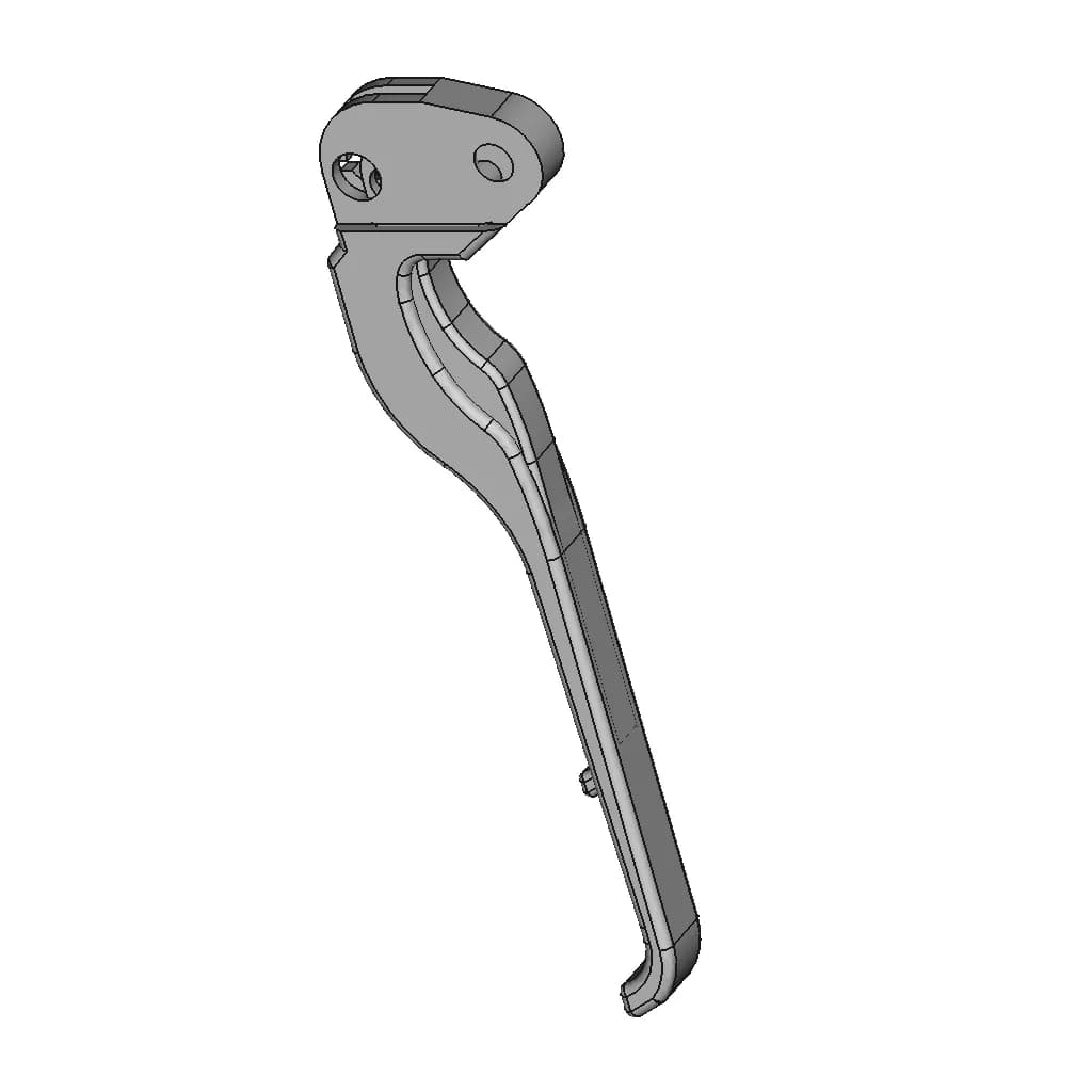 Clutch Handle | High-Quality CAD Model_60_30_degree_snapshot