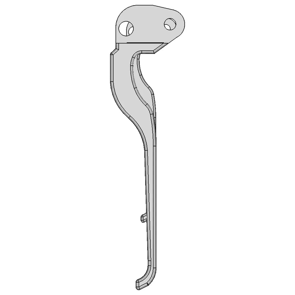 Clutch Handle | High-Quality CAD Model_90_0_degree_snapshot