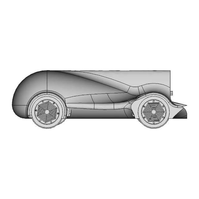 Vehicle-8 (Concept Car Model) | 3D Engineering Design File