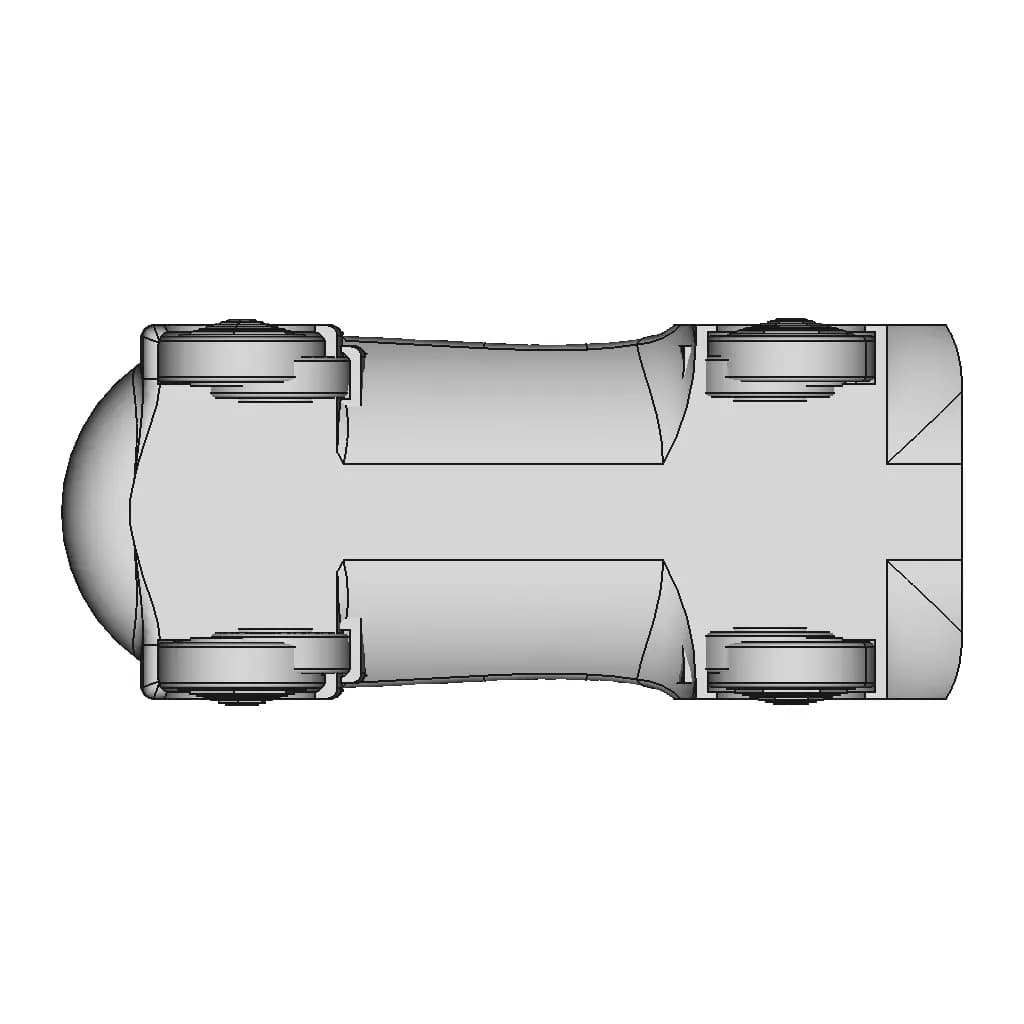 Vehicle-8 (Concept Car Model) | 3D Engineering Design File_90_0_degree_snapshot