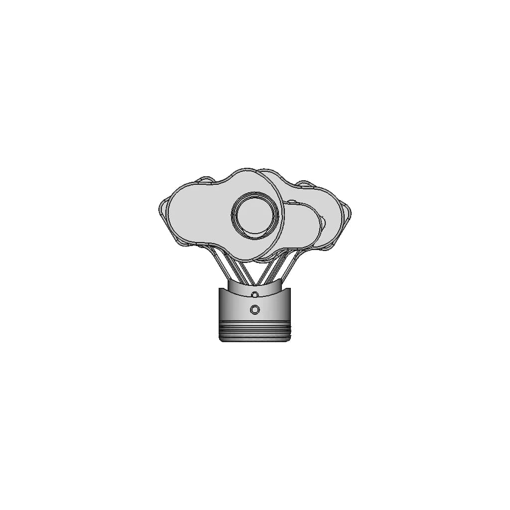 Piston Connecting Rod Crankshaft Assembly - Downloadable CAD Representation_270_0_degree_snapshot
