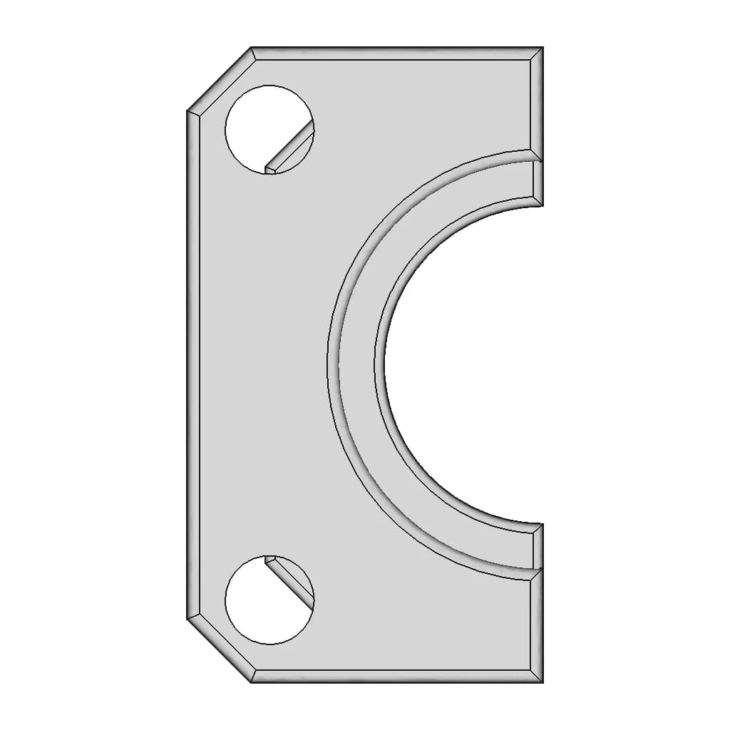 Camshaft Retainer Opel X14Nz | High-Quality CAD Model_0_0_degree_snapshot