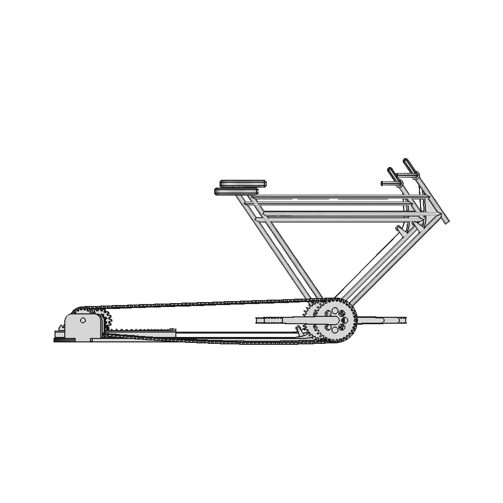 Rickshaw Hand Drive System | 3D Engineering Design File_0_0_degree_snapshot