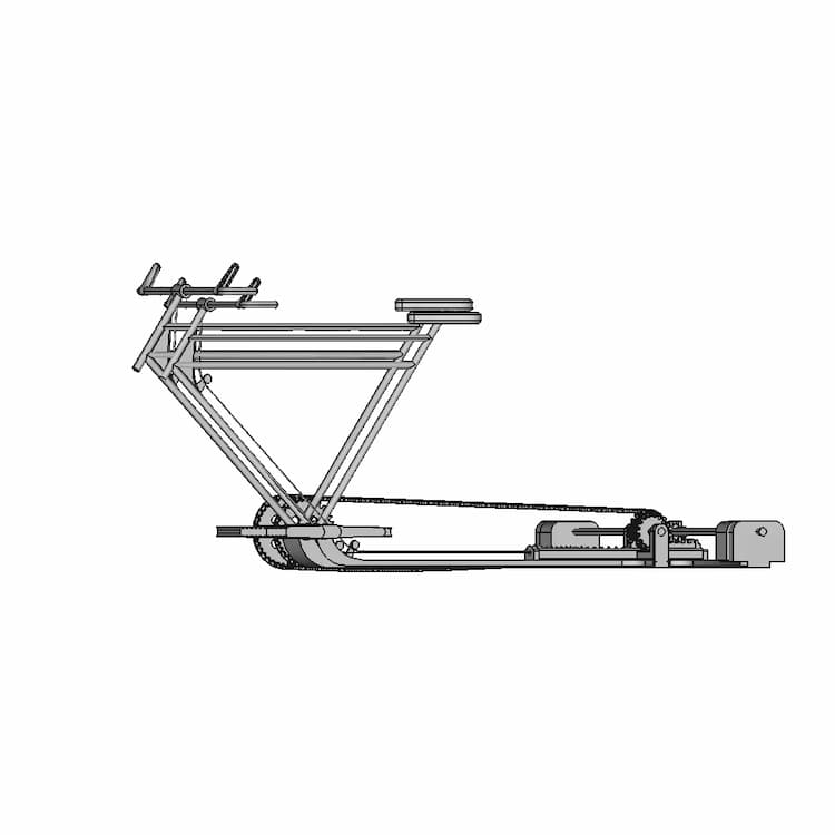 Rickshaw Hand Drive System | 3D Engineering Design File