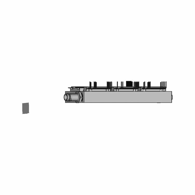 Inverter Sic Single Phase Module Heatsink Assy. - Downloadable CAD Representation