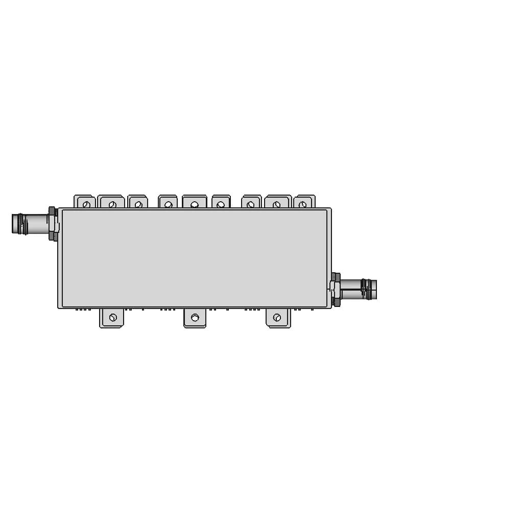Inverter Sic Single Phase Module Heatsink Assy. - Downloadable CAD Representation_90_0_degree_snapshot