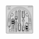 Lnl210 Quick Connect Greasing Acc Kit 3Dp Tray Assy | High-Quality CAD Model_270_0_degree_snapshot
