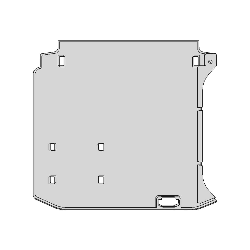 Vw Multivan T4 Floor 1995 - Standard Mechanical Component_90_0_degree_snapshot