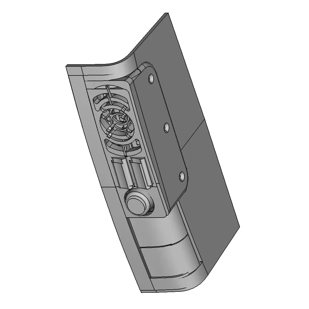 Peugeot 207 Rd 45 Panel | High-Quality CAD Model_60_30_degree_snapshot