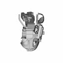 Buell Xb Horn Cowl Mount +T-Rex Frame Slider Left | 3D Engineering Design File_0_0_degree_snapshot