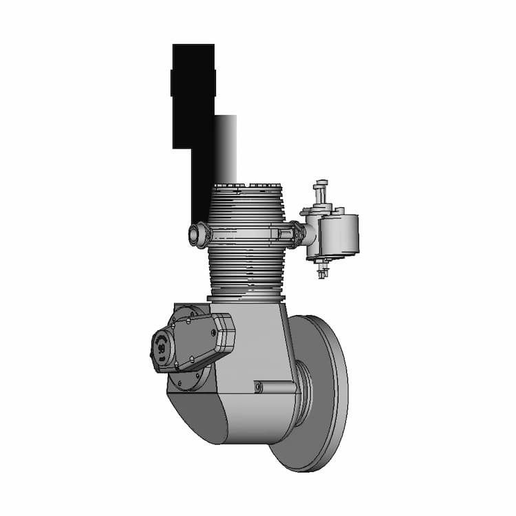 The Barr & Stroud Engine | High-Quality CAD Model