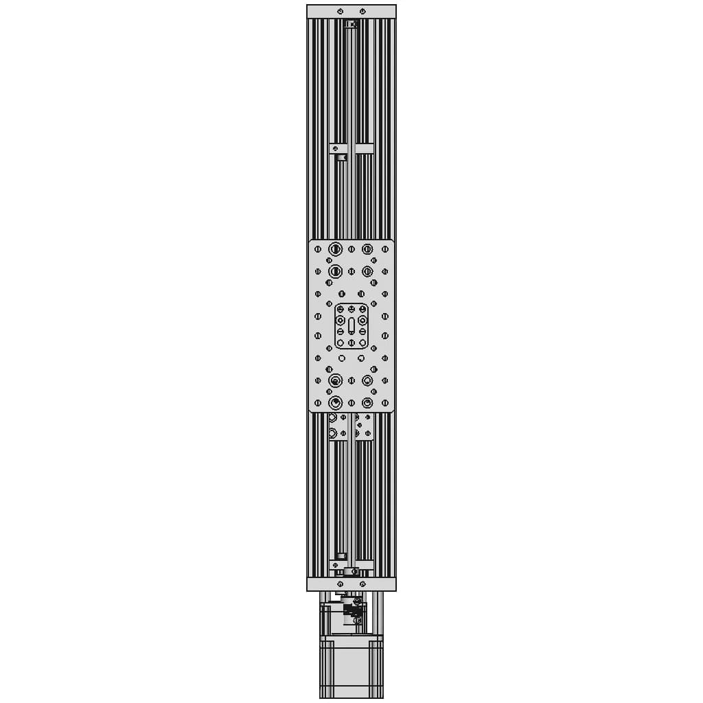C Beam Linear Actuator Double Wide Gantry | High-Quality CAD Model_0_0_degree_snapshot