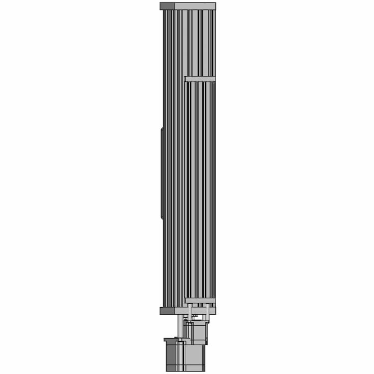 C Beam Linear Actuator Double Wide Gantry | High-Quality CAD Model