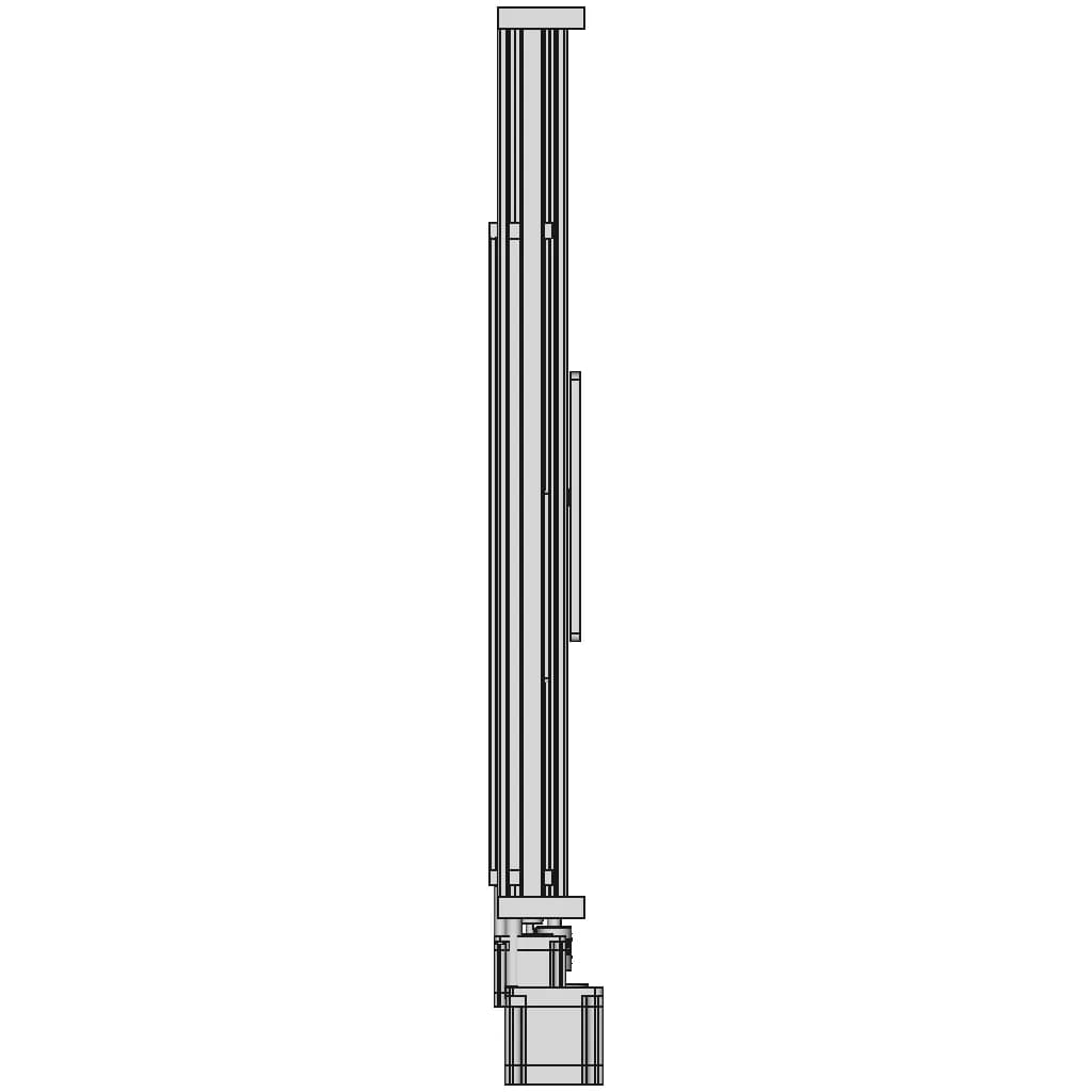 C Beam Linear Actuator Double Wide Gantry | High-Quality CAD Model_0_270_degree_snapshot