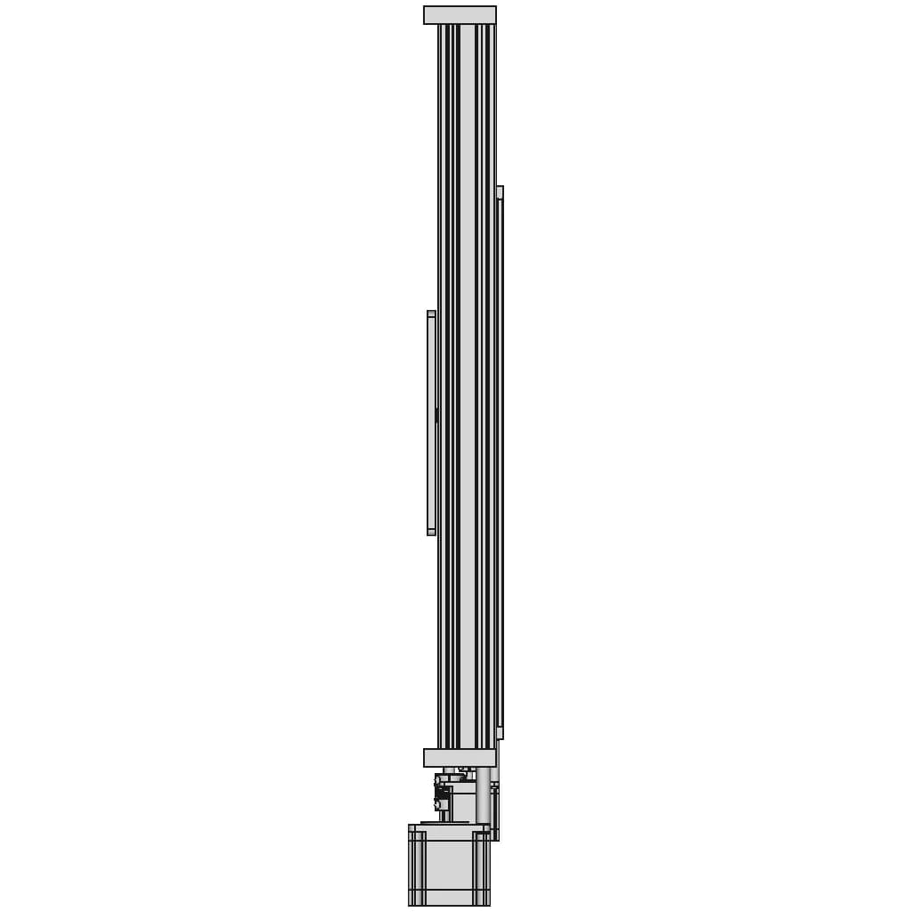 C Beam Linear Actuator Double Wide Gantry | High-Quality CAD Model_0_90_degree_snapshot