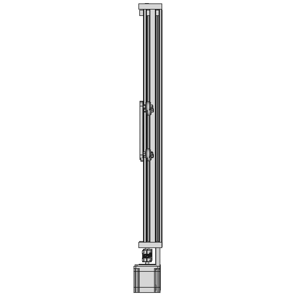 C Beam Linear Actuator Xlarge Gantry - Standard Mechanical Component_0_90_degree_snapshot