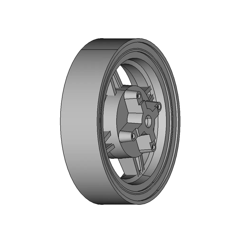10" Pitbike Wheels - Standard Mechanical Component_60_30_degree_snapshot