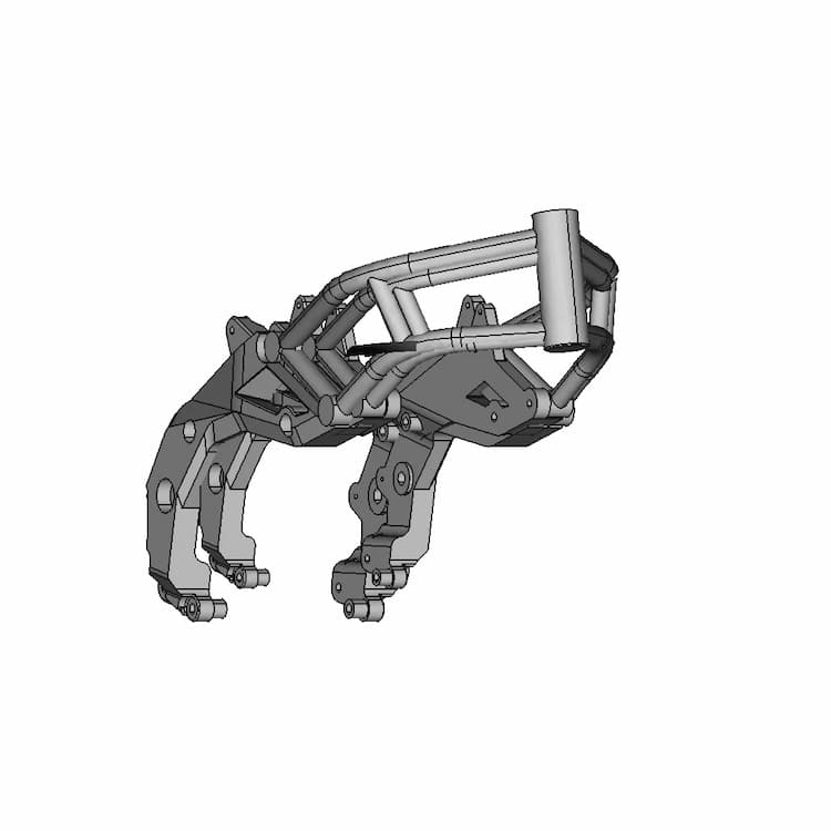 Aprilia Shiver Frame | 3D Engineering Design File