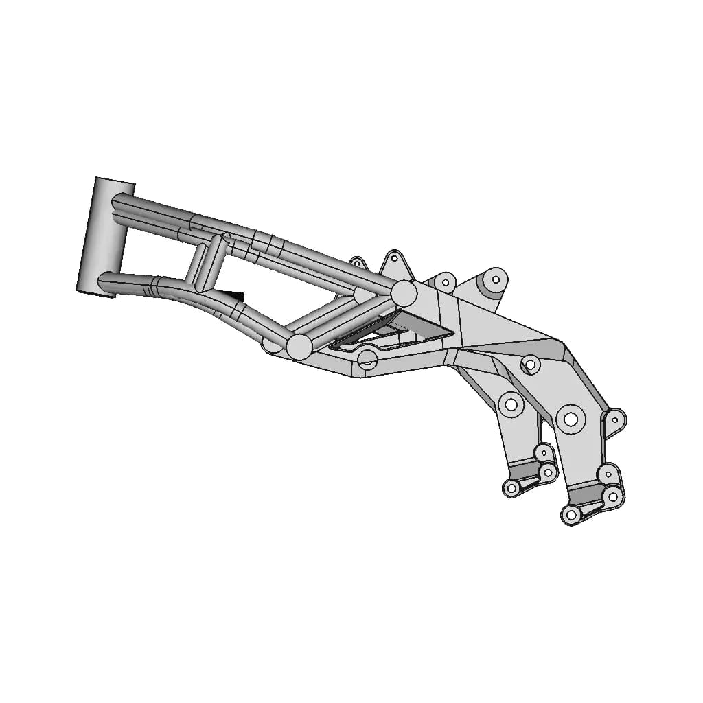 Aprilia Shiver Frame | 3D Engineering Design File_0_270_degree_snapshot