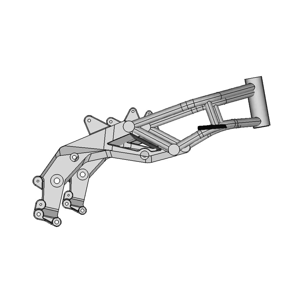 Aprilia Shiver Frame | 3D Engineering Design File_0_90_degree_snapshot