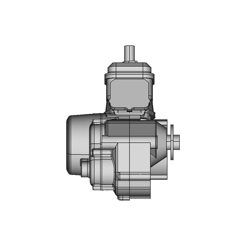 Rotax V127 - Aprilia 125 '87 | 3D Engineering Design File_90_0_degree_snapshot
