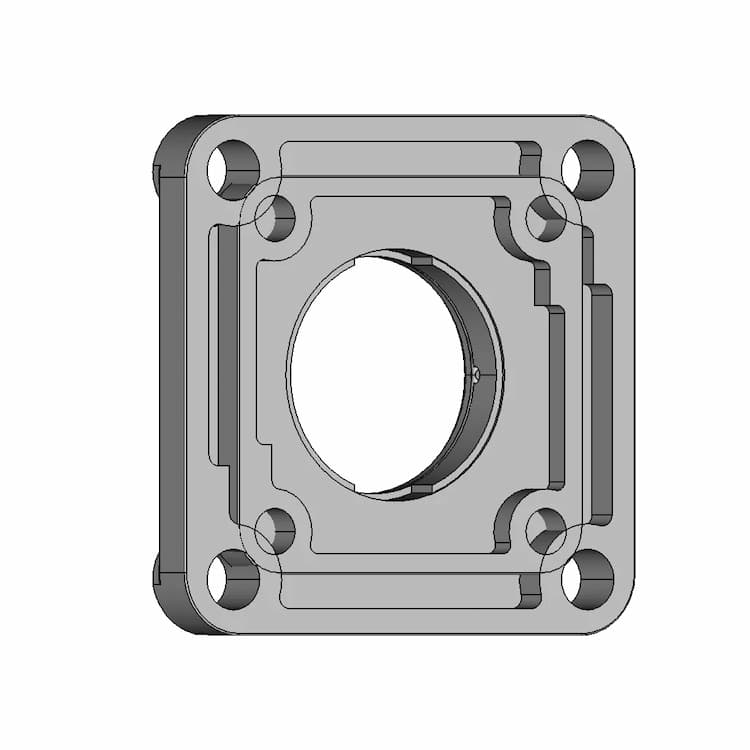 Ucf 207 Housing | High-Quality CAD Model