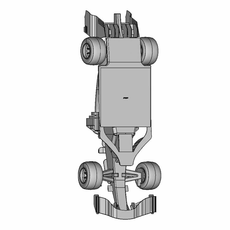F1 Car Cad Concept | 3D Engineering Design File