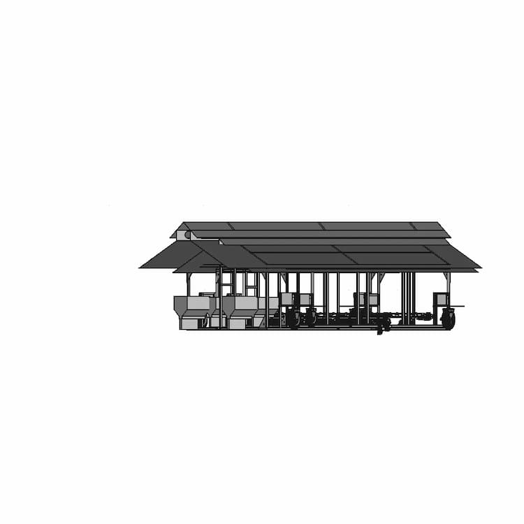 Movable Poultry Cage System - Standard Mechanical Component