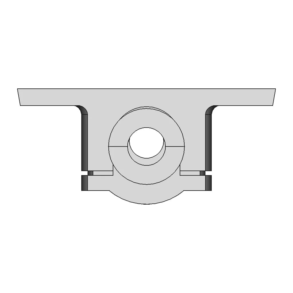 Plummer Block - Standard Mechanical Component_270_0_degree_snapshot