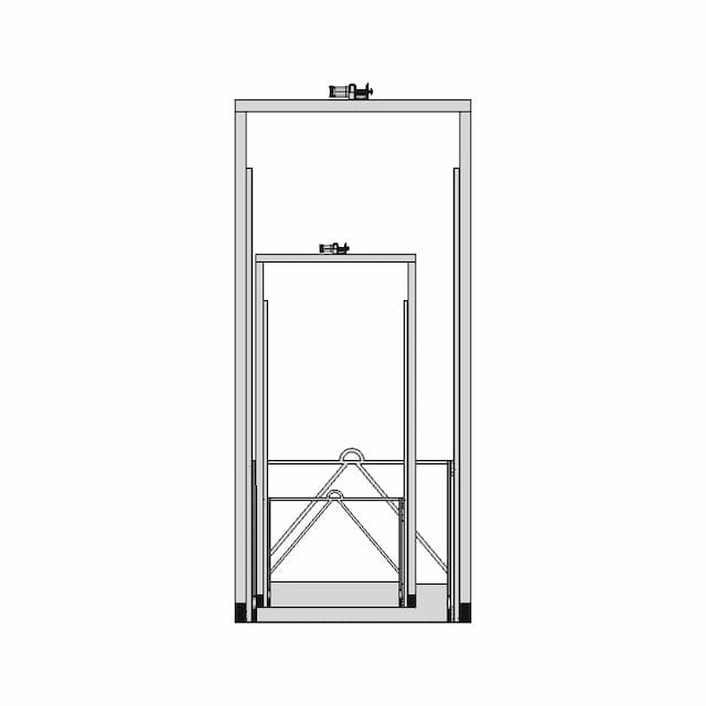 Motorbike Lifter For Garage Space Optimization - Downloadable CAD Representation