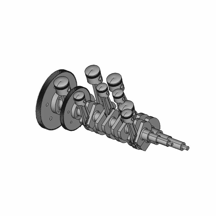 Crankshaft | 3D Engineering Design File