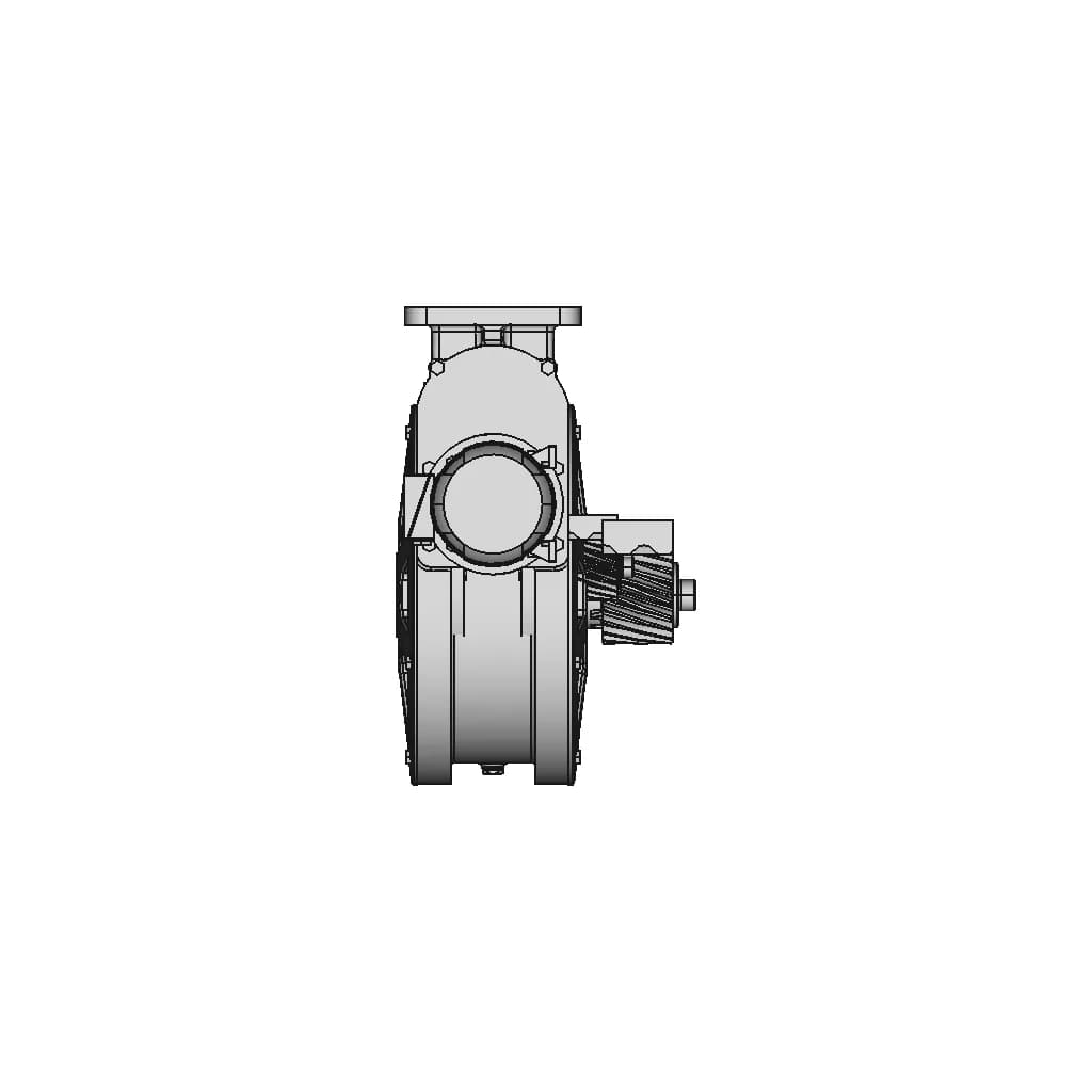 Industrial Bevel Gearbox | High-Quality CAD Model_0_270_degree_snapshot