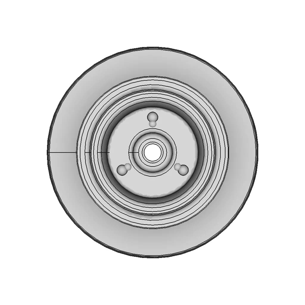 Wheel Emes Smr 150Х40 - Downloadable CAD Representation_0_90_degree_snapshot