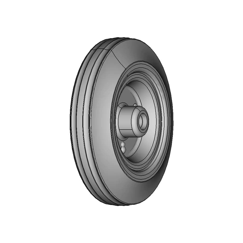 Wheel Emes Smr 150Х40 - Downloadable CAD Representation_60_30_degree_snapshot