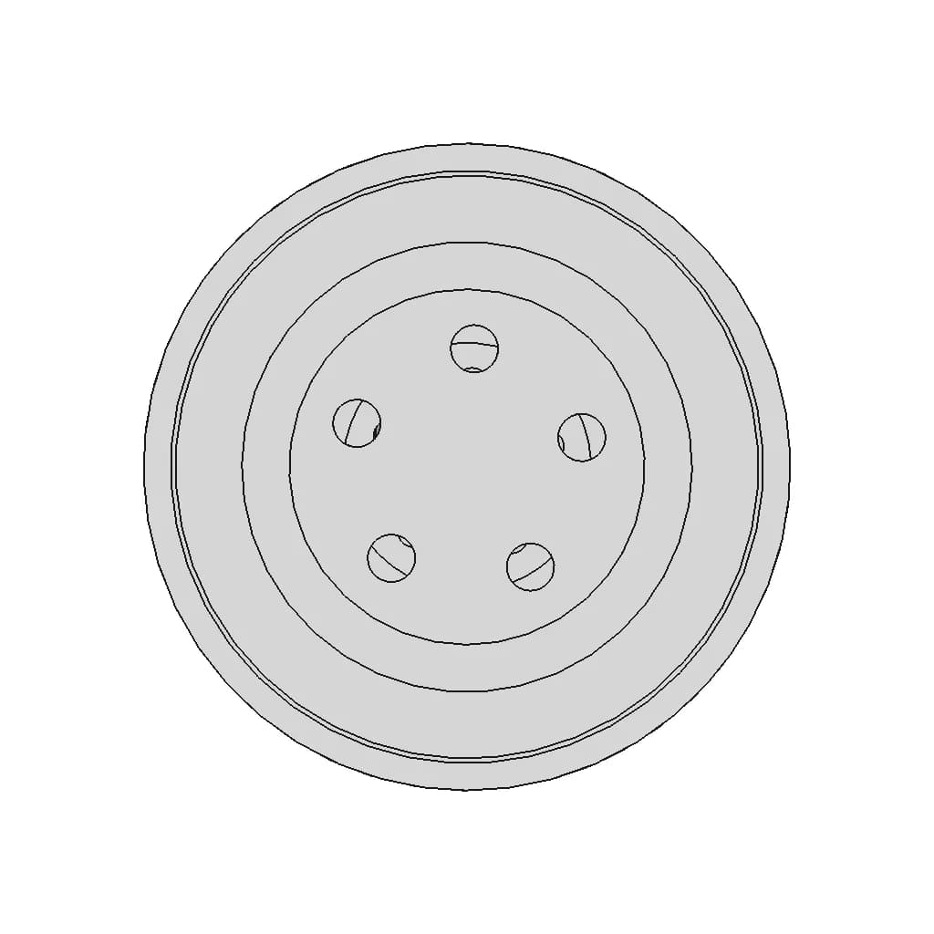 Car Drum Brake | High-Quality CAD Model_0_0_degree_snapshot