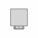 Лед Фара 48Вт Autoside As-48/Sq/F-3E (Led Floodlight) | 3D Engineering Design File_0_0_degree_snapshot