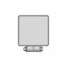 Лед Фара 48Вт Autoside As-48/Sq/F-3E (Led Floodlight) | 3D Engineering Design File_0_0_degree_snapshot
