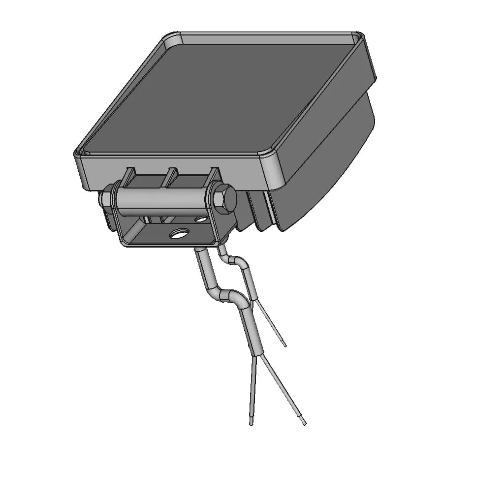 Лед Фара 48Вт Autoside As-48/Sq/F-3E (Led Floodlight) | 3D Engineering Design File_60_30_degree_snapshot